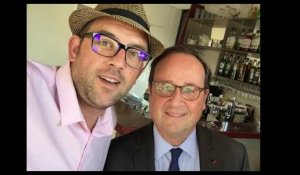 Caméra Cachée : Olivier Bourg le Président François Hollande à Privas