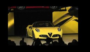 Introduction de la Alfa Romeo 4C Spider