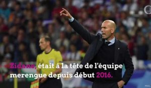 Real Madrid: Zinedine Zidane annonce son départ