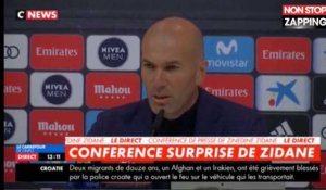 Zinedine Zidane quitte le Real Madrid à la surprise générale ! (vidéo) 