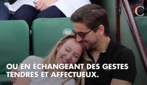 PHOTOS. Quand Audrey Lamy et son compagnon Thomas Sabatier se taquinent dans les tribunes de Roland-Garros