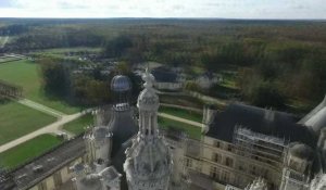 Dans la Vallée des rois française, la Loire égrène ses châteaux