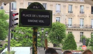 A Paris, Simone Veil a désormais sa place et sa station de métro