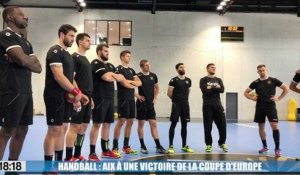 Handball : Aix à une victoire de la coupe d'Europe