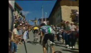 Victoire de Peter Winnen à l'Alpe d'Huez