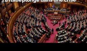 L'Italie bascule dans une nouvelle crise politique après le retrait de Giuseppe Conte