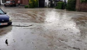 Saint-Symphorien: inondations à cause de l'orage