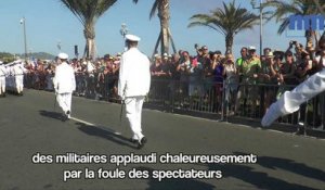 14 juillet à Nice: le défilé militaire applaudi par la foule