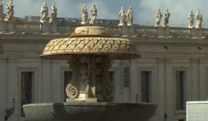 Vatican: fontaines arrêtées contre la pénurie d'eau