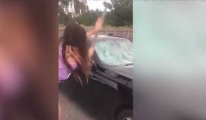 Une femme détruit la BMW de son mari pour se venger de son infidélité (vidéo)
