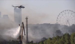 Russie: incendie à Rostov-sur-le-Don, évacuations par centaines