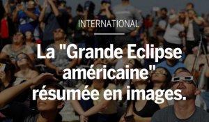 La "Grande Éclipse Américaine" résumée en images