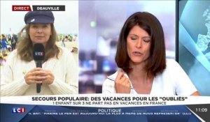 En direct sur LCI, Valérie Trierweiler refuse de parler de François Hollande