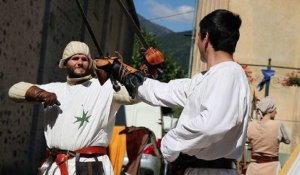 Ambiance à la Fête médiévale de La Brigue