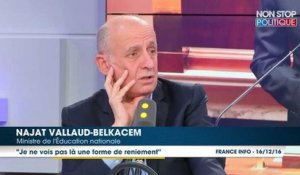 49-3 : Manuel Valls difficilement défendu par Najat Vallaud-Belkacem