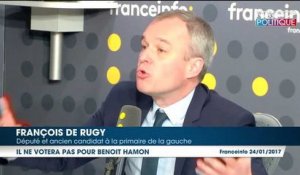 Benoît Hamon : François de Rugy ne votera pas pour lui à la primaire de la gauche