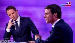 Débat Benoît Hamon - Manuel Valls : le lapsus de Valls sur Dieudonné