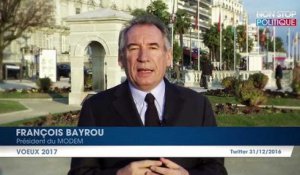 Les quatre voeux de François Bayrou pour 2017