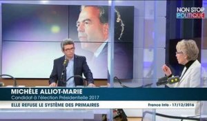Michèle Alliot-Marie "les primaires sont contraires à l'esprit des institutions"