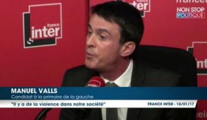 Un auditeur de France Inter à Manuel Valls après la gifle de Lamballe : "On était 66 millions à vouloir te la mettre la claque"
