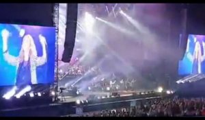 Céline Dion chante "Allez l'OM" en plein concert au Vélodrome (vidéo)
