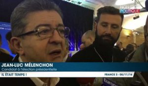 Jean-Luc Mélenchon moque la présence de François Hollande aux Assises de la Mer après quatre ans d'absence
