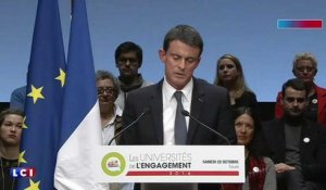 Manuel Valls lance un appel à Arnaud Montebourg, Benoît Hamon et Emmanuel Macron ''Qu'est ce qui nous rapproche ?''