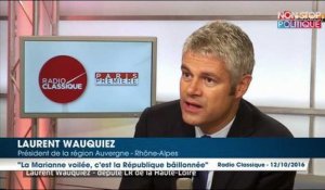 Marianne voilée : Laurent Wauquiez accuse François Hollande de vouloir « bâillonner la République »