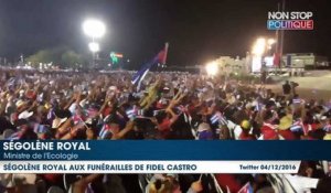 Ségolène Royal défend le bilan de Fidel Castro et se fait tacler