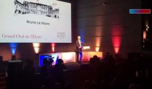 Bruno Le Maire plaisante sur le nombre de candidats à l'élection présidentielle