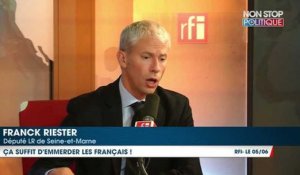 Euro 2016 - Franck Riester avertit la CGT :  "ça suffit d'emmerder les Français"