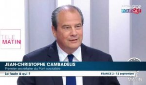 Jean-Christophe Cambadélis pointe la responsabilité de la gauche (sauf le PS) dans l'échec d'une grande primaire