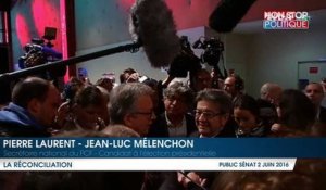 Jean-Luc Mélenchon et Pierre Laurent se sont réconciliés