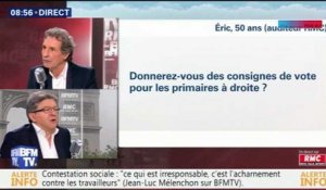 Jean-Luc Mélenchon parie sur la victoire de Nicolas Sarkozy à la primaire