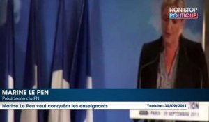 Marine Le Pen courtise les enseignants avec sa première "convention présidentielle"