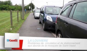 Problèmes de  circulation aux abords de la mosquée de Saint-Vaast à La Louvière
