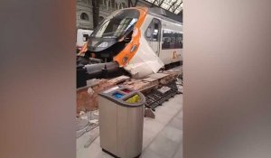 Barcelone : un accident de train à la gare de France fait de nombreux blessés