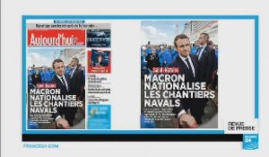 "Macron nationalise les chantiers navals"