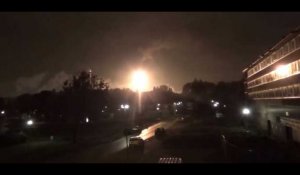 Rotterdam : gigantesque incendie dans la plus grande raffinerie d'Europe (vidéo)