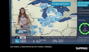 Kait Parker, la miss météo très sexy qui fait fondre les États-Unis (Vidéo)