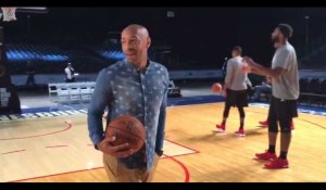 Thierry Henry en mode NBA, il marque un panier au pied du milieu de terrain (Vidéo)