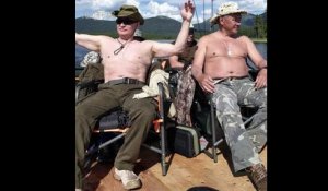 Pêche, bronzage plongée... Les vacances de Vladimir Poutine