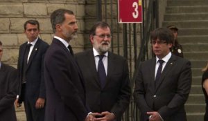 Une messe à la Sagrada Familia pour les victimes des attentats