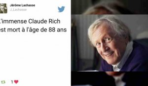 Le comédien Claude Rich est décédé