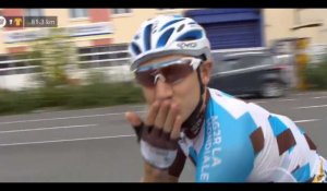 Tour de France 2017 : le Français Cyril Gautier fait sa demande en mariage en direct sur son vélo (vidéo)