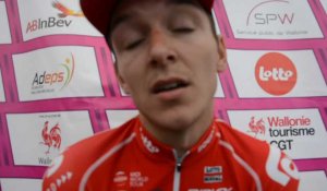 Tour de Wallonie 2017 - Etape 2 : La réaction de Jasper De Buyst