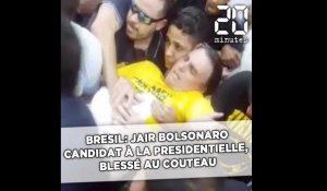  Le candidat brésilien d'extrême droite Bolsonaro blessé au couteau