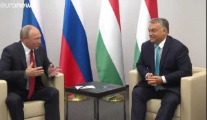 Orban/Poutine : "des discussions symboliques"