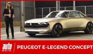 Peugeot e-Legend Concept (2018) : la 504 du futur