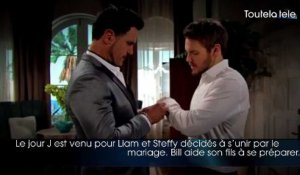 Amour, Gloire et Beauté : le mariage de Steffy et Liam, ils se sont dits "oui"